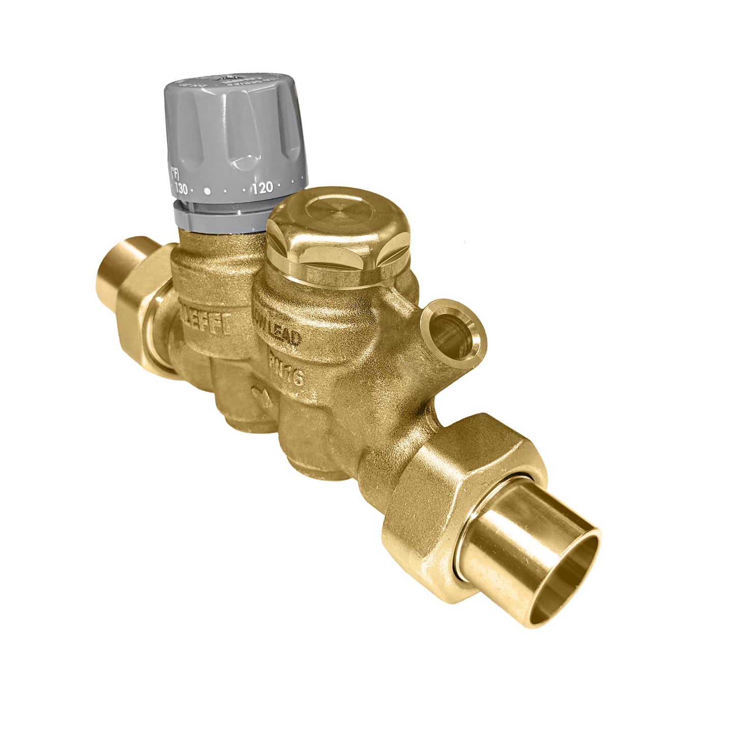 116150AC 106* Caleffi 3/4" Press Union. Isolation Valves. ThermoSetter. 1161.