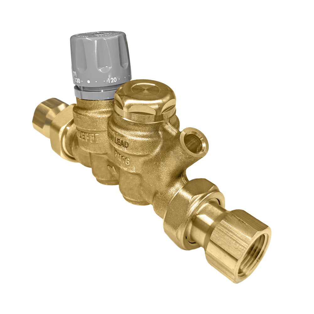 116140AC 102* Caleffi 1/2" NPT Unions, ThermoSetter. 1161
