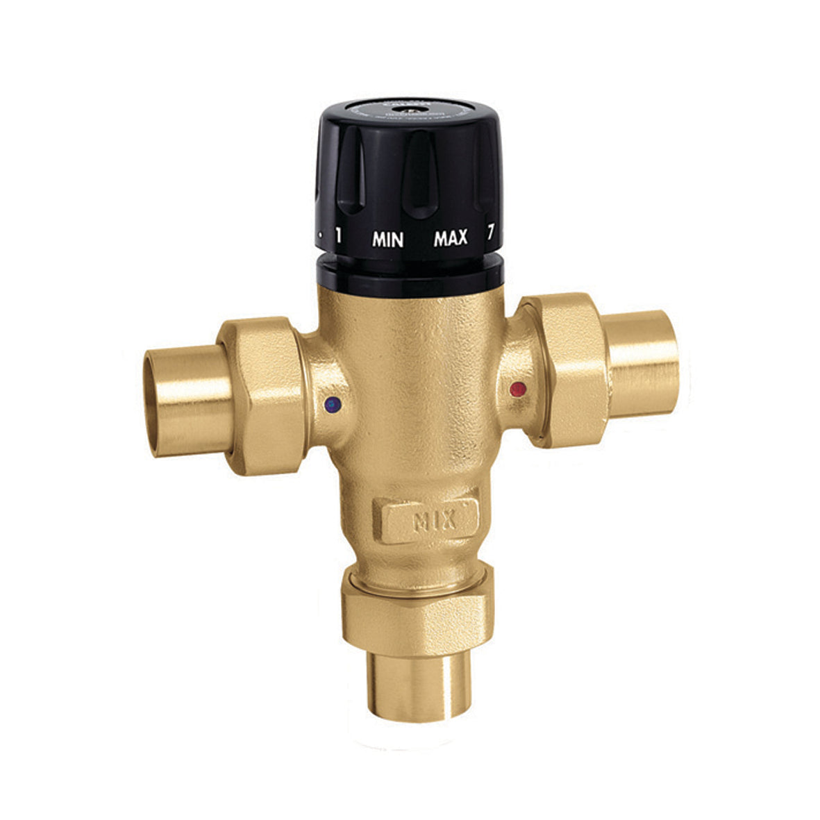 523188A Caleffi 5231 MixCal High Flow 1-1/2" Sweat Union