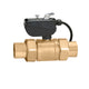 638094A 109 Caleffi 2" Sweat Union. 2-Way High Flow Motorized Ball Valve.