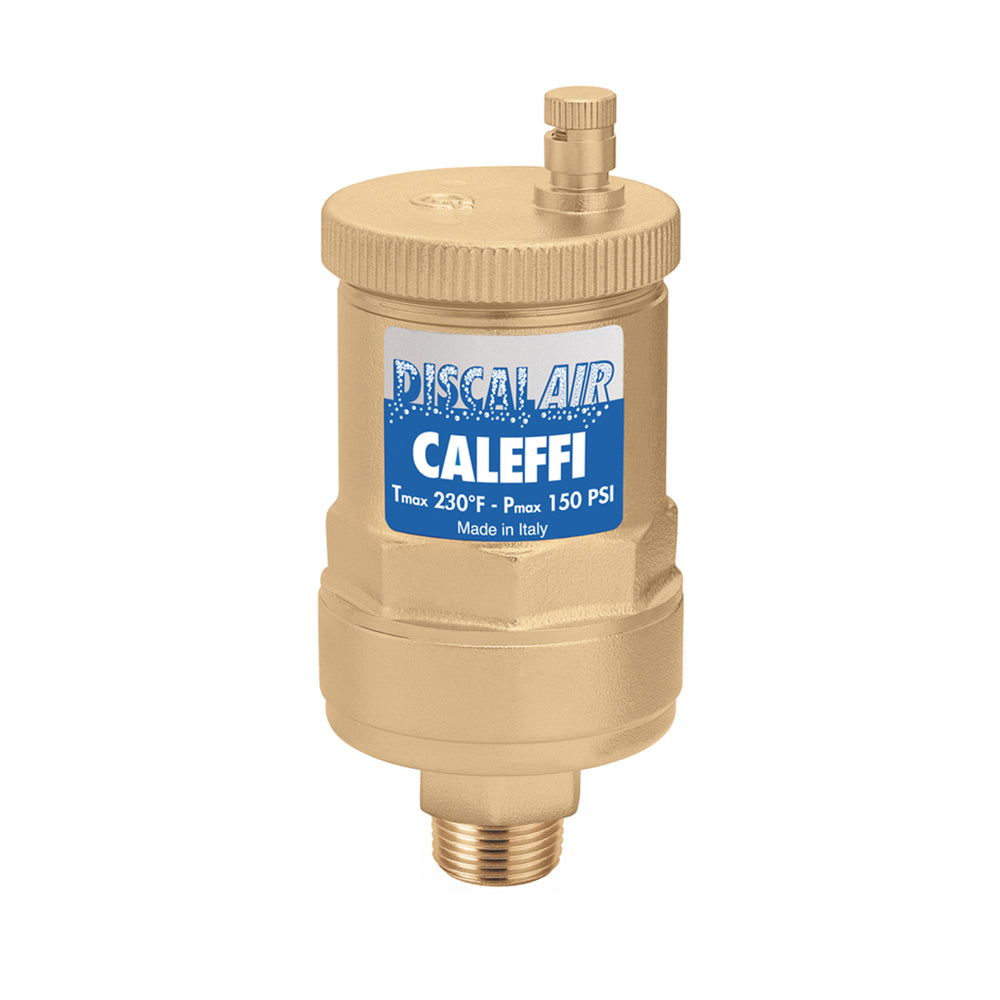 551004A Caleffi 551 Series Discal 1/2" FNPT And 3/4" MNPTR