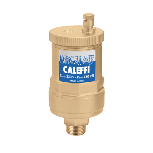 551004A Caleffi 551 Series Discal 1/2" FNPT And 3/4" MNPTR
