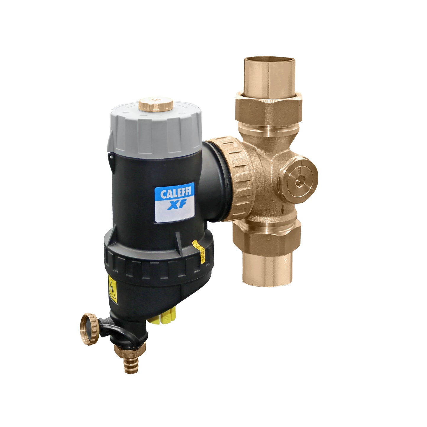 577666A Caleffi 577 Caleffi XF Extra Filtration Separator 1" Press Union